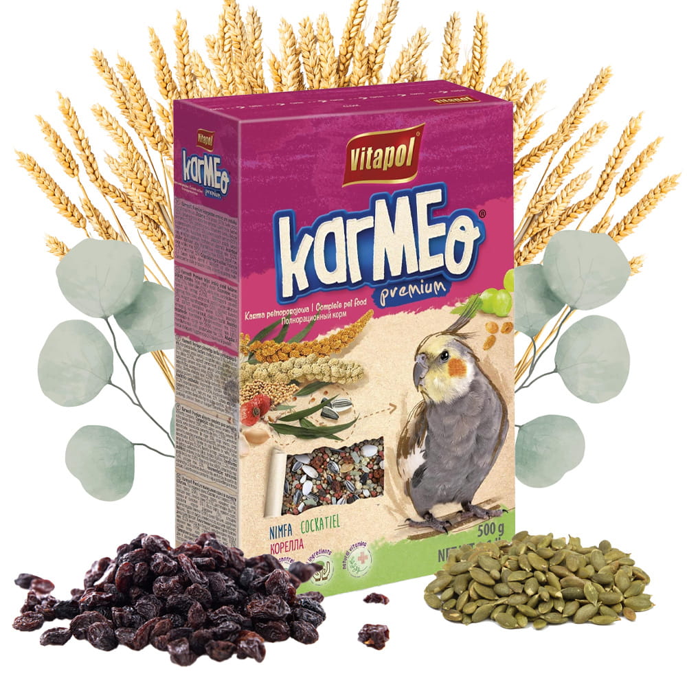 Vitapol Karmeo Pełnoporcjowa Karma Dla Nimfy 500g